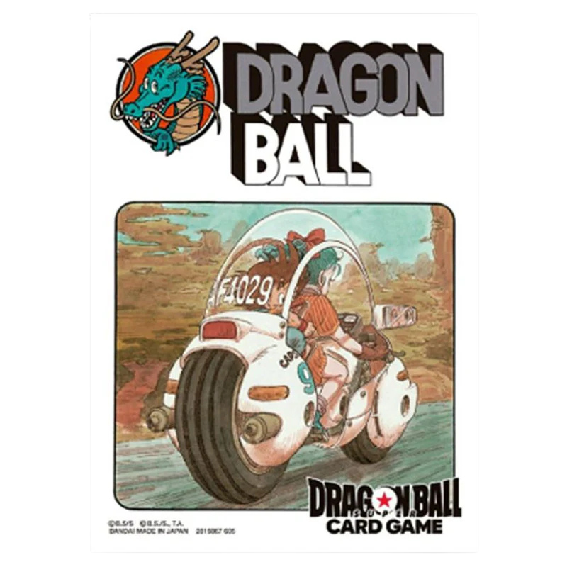 Dragon Ball Super Card Game - Official Card Sleeves Manga Collection - Bulma & Son Goku