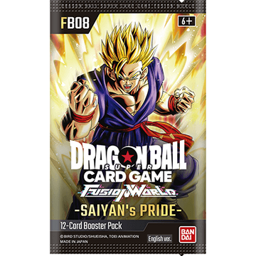 Dragon Ball Super Card Game - Fusion World FB08 SAIYAN’S PRIDE Booster