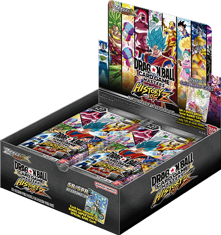 DragonBall Super Card Game - Masters Zenkai Series EX Set 10 - HISTORY OF Z [B27] Booster Display (24 Packs)