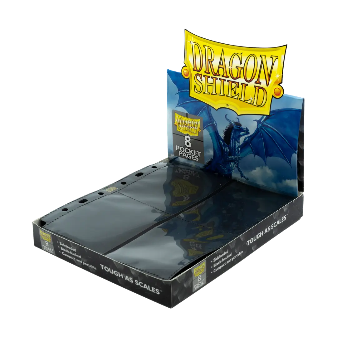 Dragon Shield 8 pocket pages - Clear (50 pcs.)