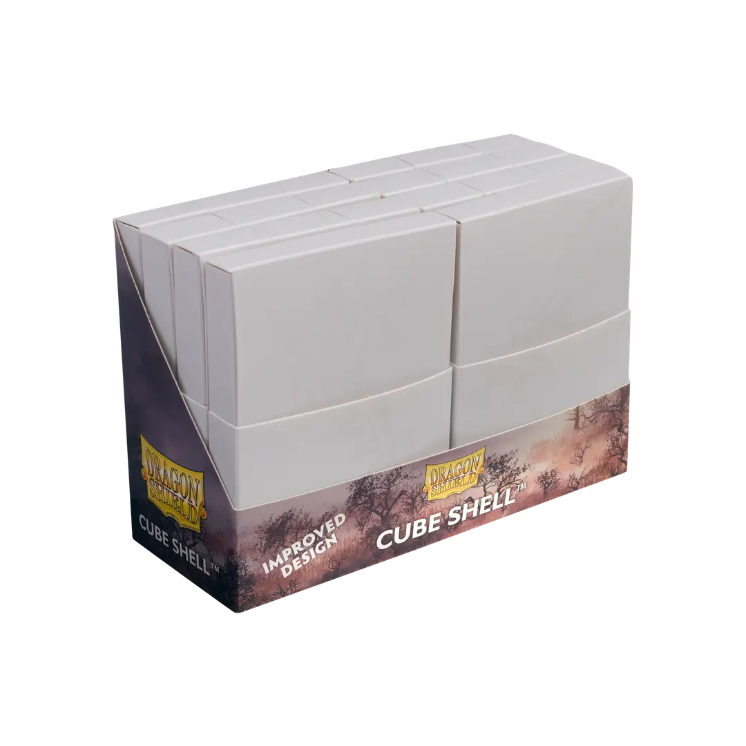 Dragon Shield Cube Shell - Ashen White