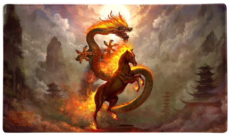 Dragon Shield Art Playmat - Fire Horse 2026