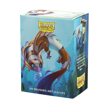 Dragon Shield Standard size Brushed Art Sleeves - The Cinderfin (100 Sleeves)