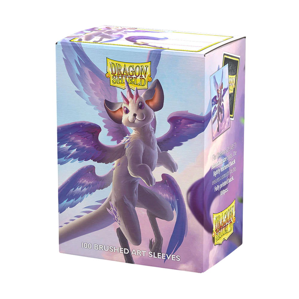 Dragon Shield Standard size Brushed Art Sleeves - The Whiskerwing (100 Sleeves)