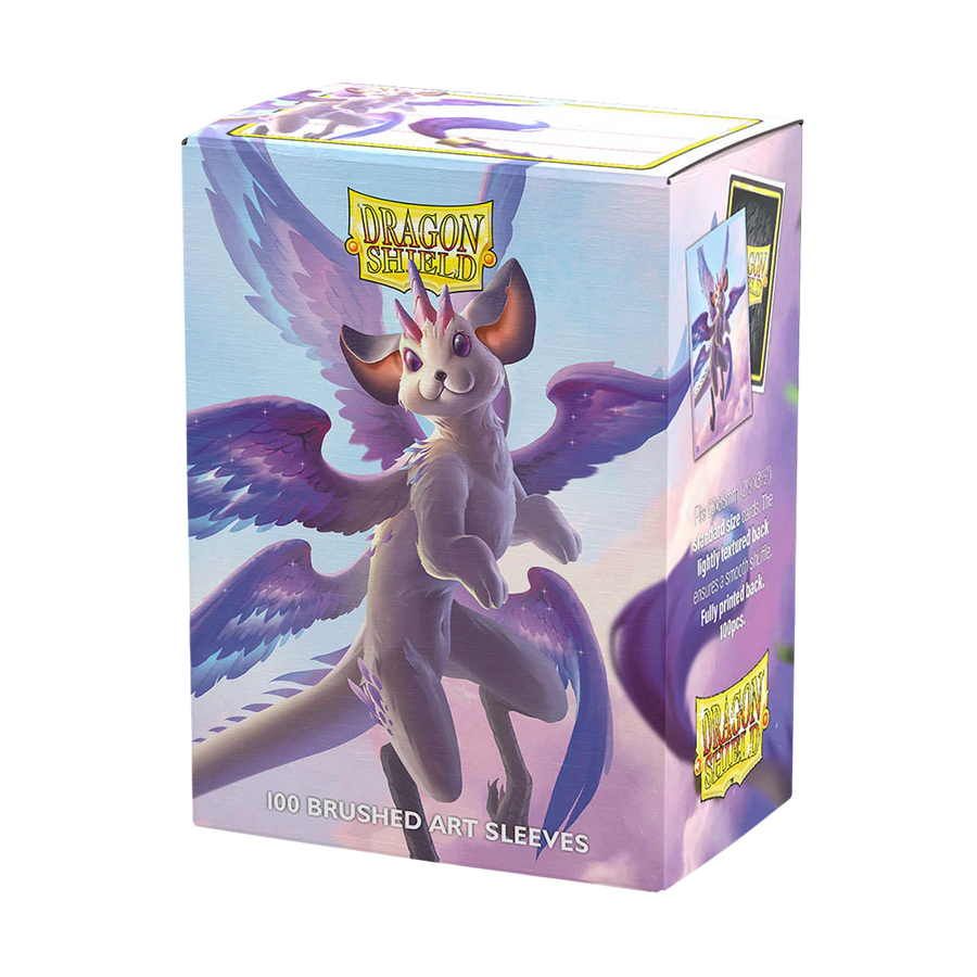 Dragon Shield Standard size Brushed Art Sleeves - The Whiskerwing (100 Sleeves)