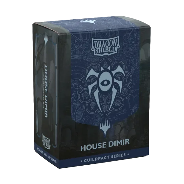 Dragon Shield Standard size License Sleeves - Magic: The Gathering House Dimir (100 Sleeves)