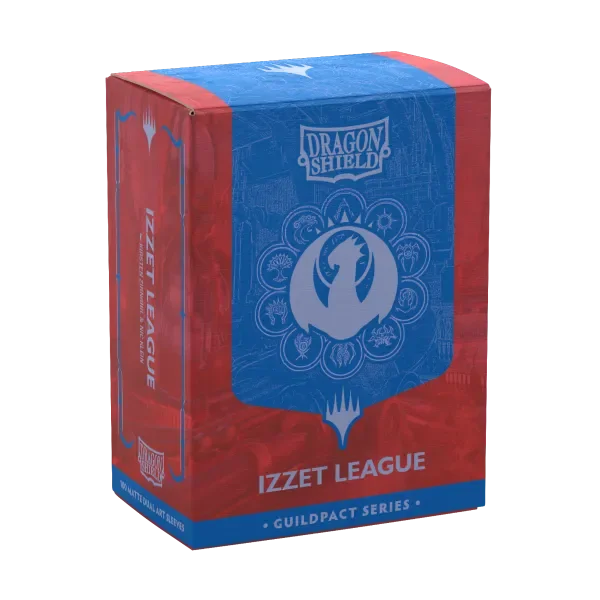 Dragon Shield Standard size License Sleeves - Magic: The Gathering Izzet League (100 Sleeves)