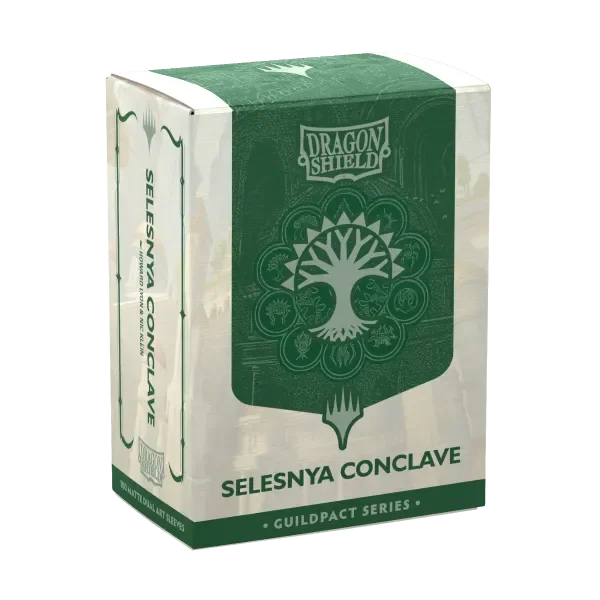 Dragon Shield Standard size License Sleeves - Magic: The Gathering Selesnya Conclave (100 Sleeves)