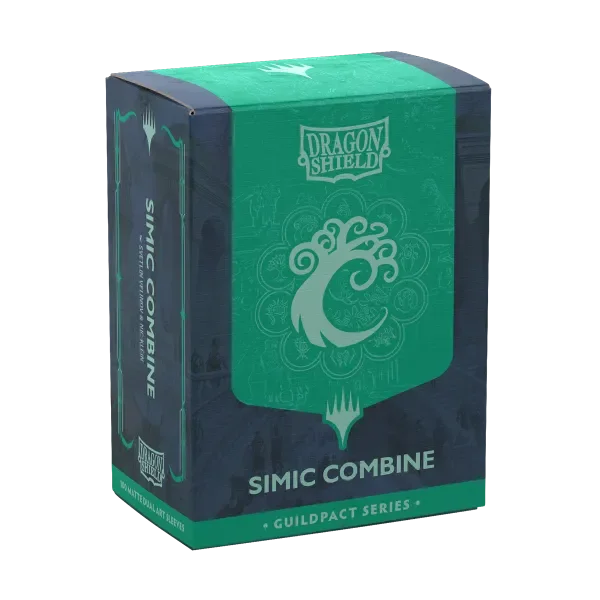Dragon Shield Standard size License Sleeves - Magic: The Gathering Simic Combine (100 Sleeves)