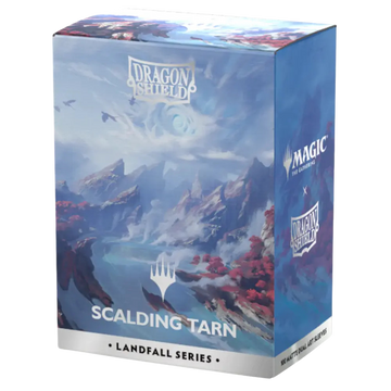 Dragon Shield Standard size License Sleeves - Landfall Series - Scalding Tarn (100 Sleeves)