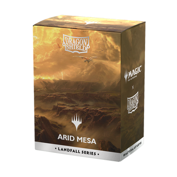 Dragon Shield Standard size License Sleeves - Landfall Series - Arid Mesa (100 Sleeves)