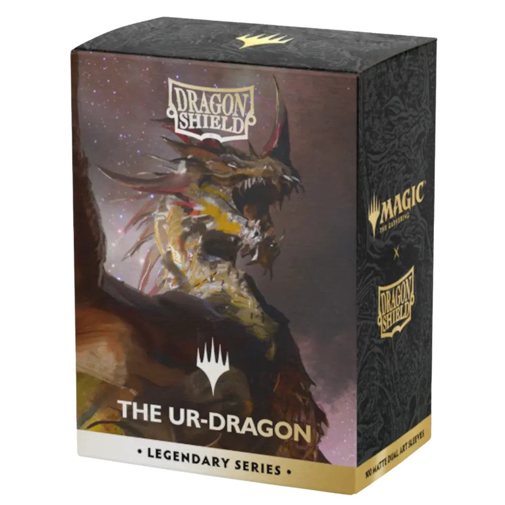 Dragon Shield Standard size License Sleeves - Legendary Series - The Ur-Dragon (100 Sleeves)