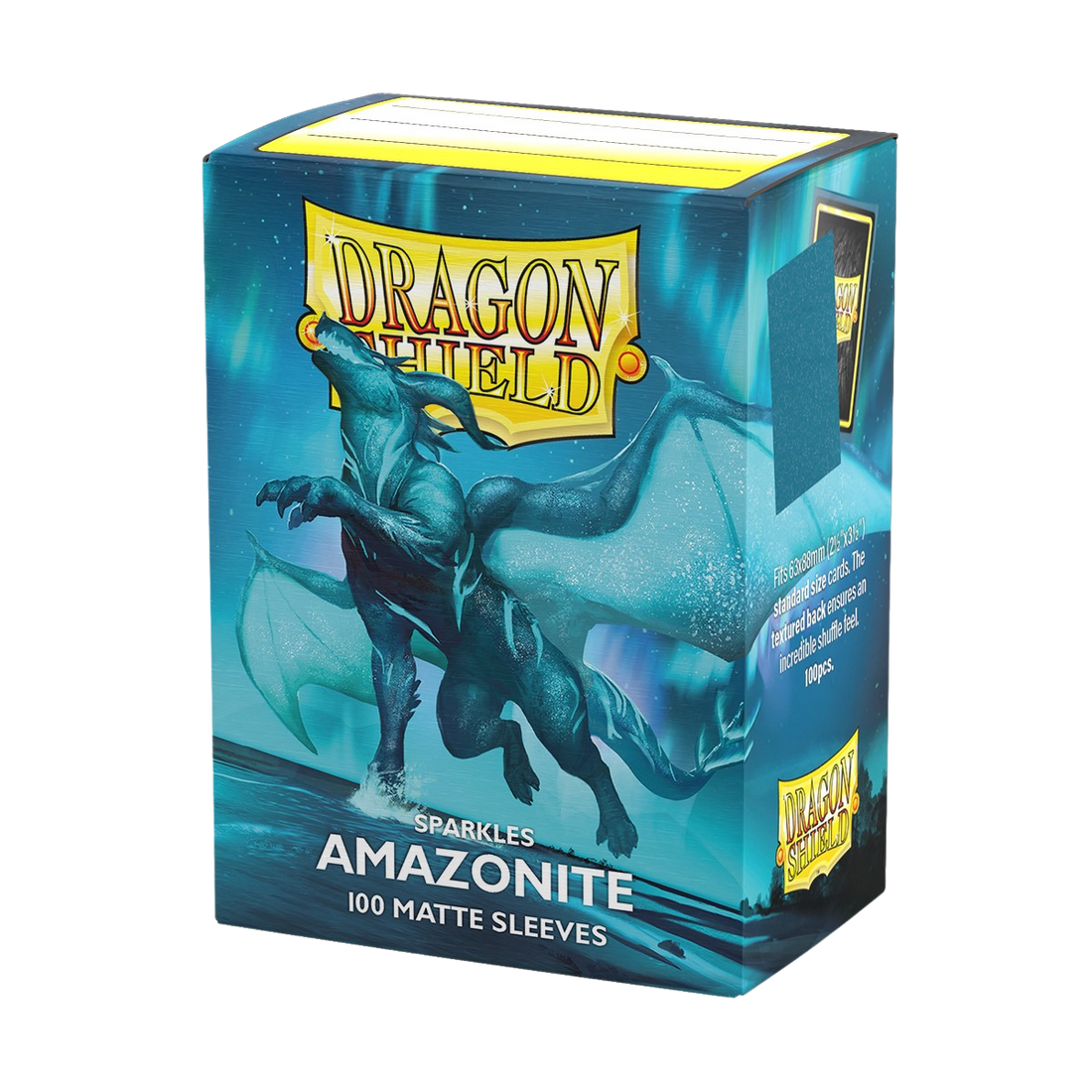 Dragon Shield Sleeves - Matte Standard size - Amazonite (100 Sleeves)