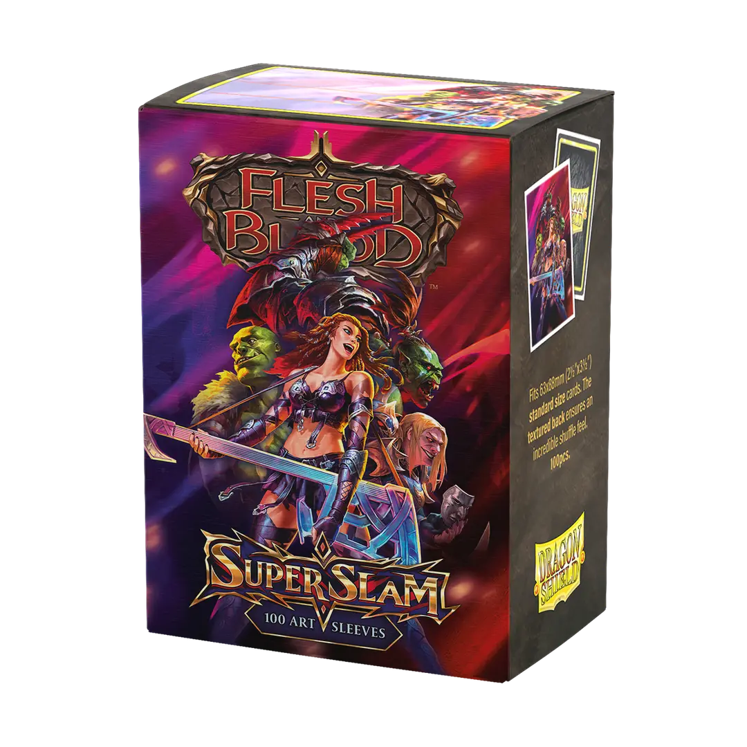 Dragon Shield Matte Art Sleeves - Flesh and Blood Super Slam (100 Sleeves)