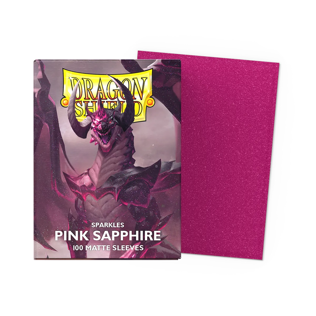 Dragon Shield Sleeves - Matte Standard size - Pink Sapphire (100 Sleeves)