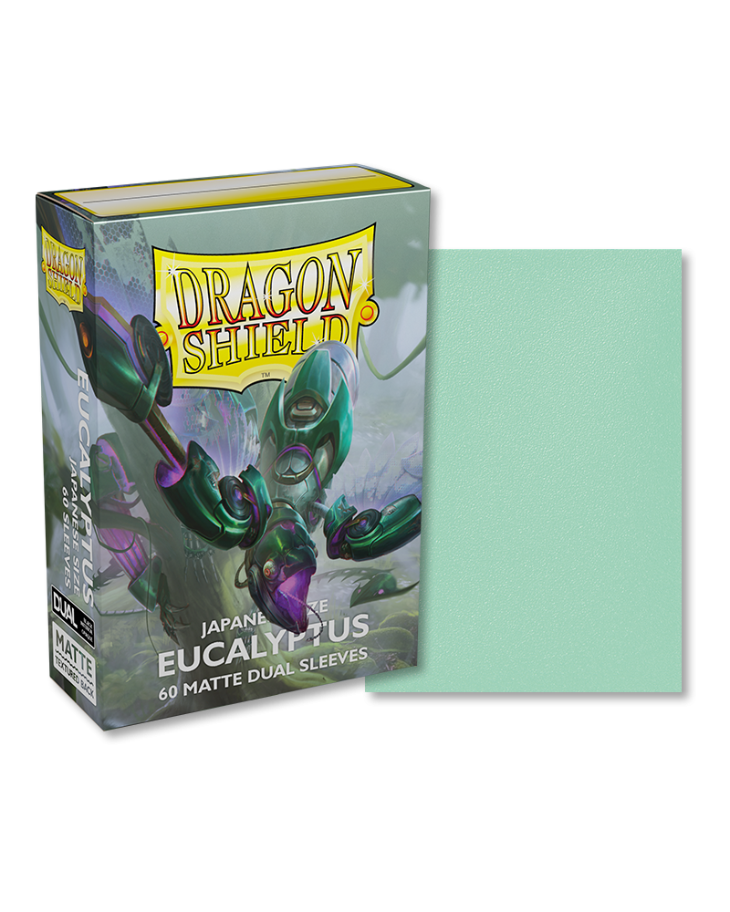 Dragon Shield Japanese Dual Matte Sleeves - Eucalyptus 'Lehel' (60 Sleeves)