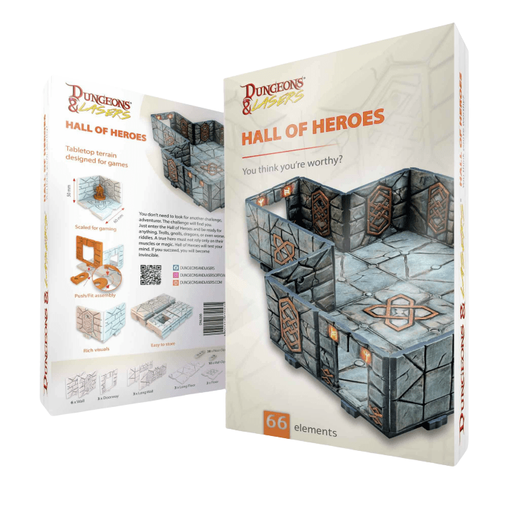 Dungeons & Lasers - Hall Of Heroes