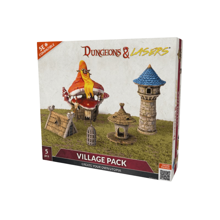 Dungeons & Lasers - Village Pack