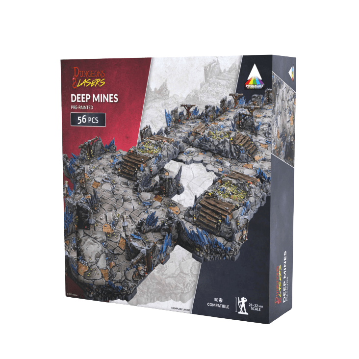 Dungeons & Lasers - Deep Mines Pre-Painted