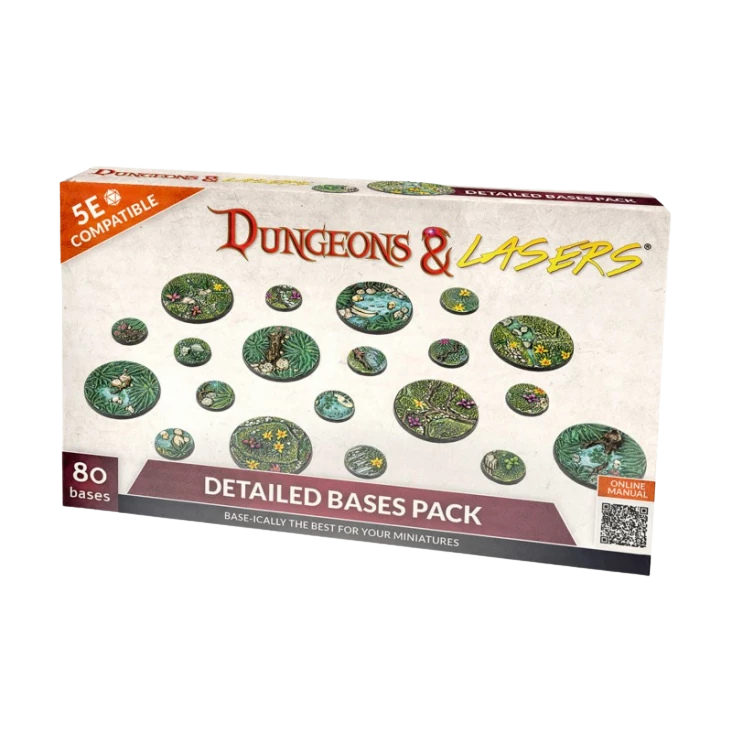 Dungeons & Lasers - Detailed Bases Pack