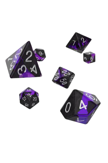 Oakie Doakie Dice RPG Set Enclave Amethyst (7Dice)