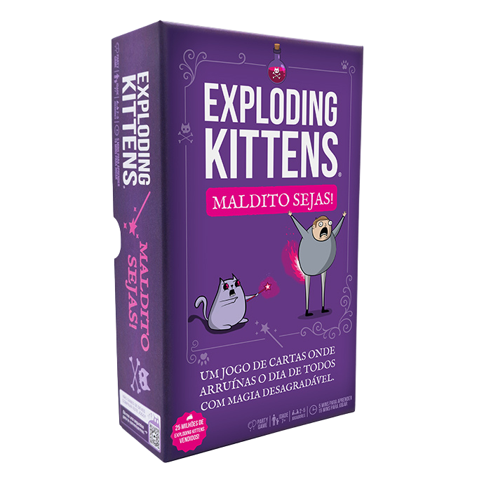 Exploding Kittens - Maldito Sejas