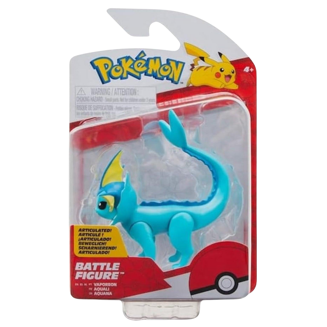 Pokémon Figuras Pack Combate - Vaporeon