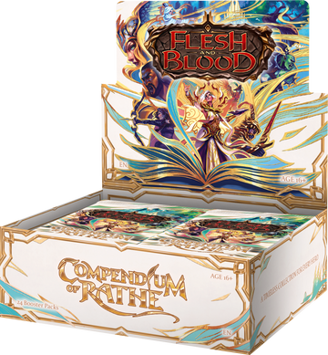 Flesh and Blood TCG - Compendium of Rathe Booster Display (24 Packs) - EN