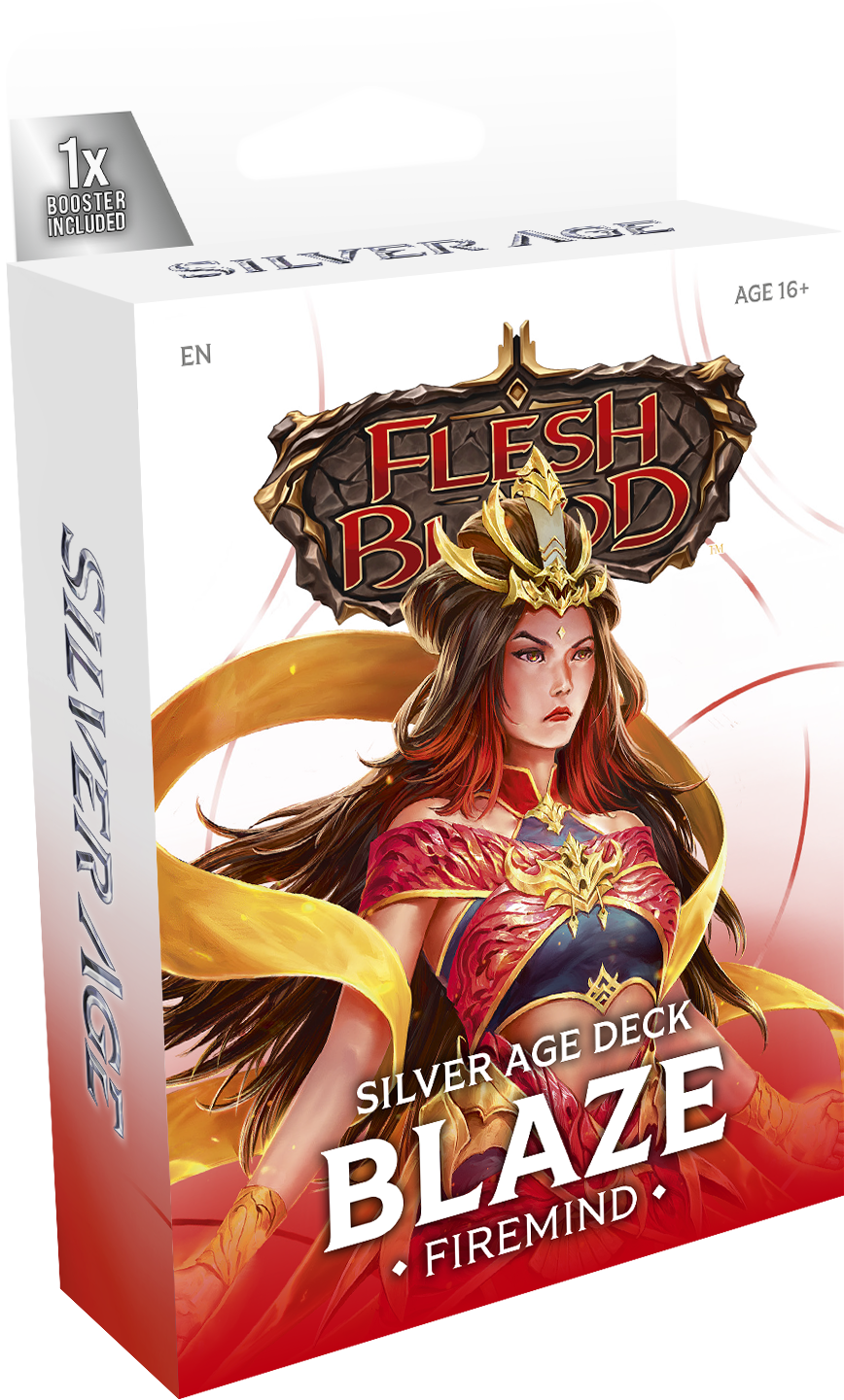 Flesh & Blood TCG - Silver Age: Chapter 3 Deck - Blaze