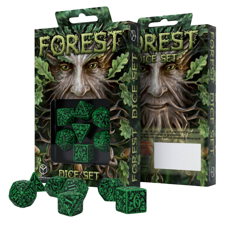 Forest Dice Set: Jungle