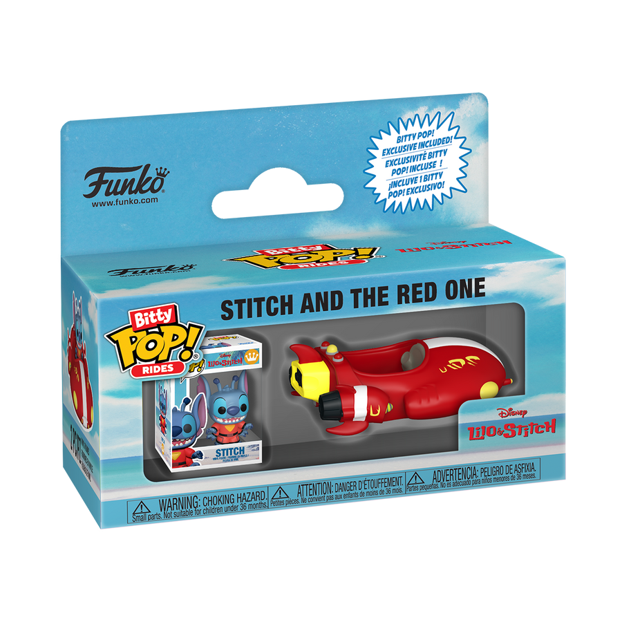 Funko Bitty POP! Ride: L&S - The Red One w/Stitch
