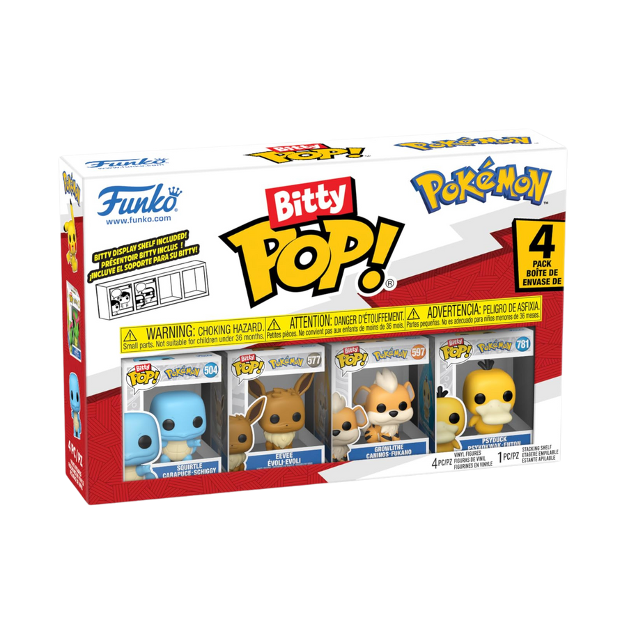 Funko Bitty POP!: Pokemon - Squirtle 4PK
