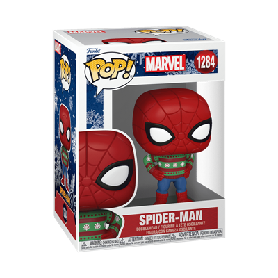 Funko POP! Marvel: Holiday - Spider - Man w/ Ugly Sweater - 1284