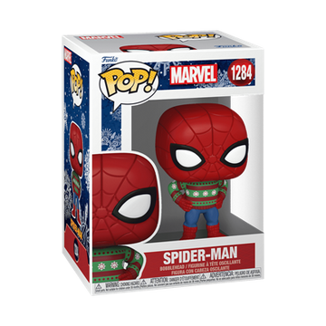 Funko POP! Marvel: Holiday - Spider - Man w/ Ugly Sweater - 1284