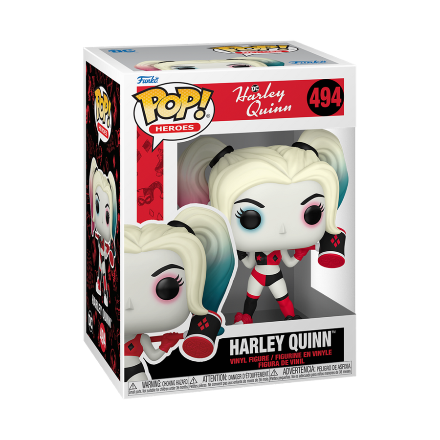 Funko POP! Heroes: Harley Quinn Animated Series - Harley Quinn - 494