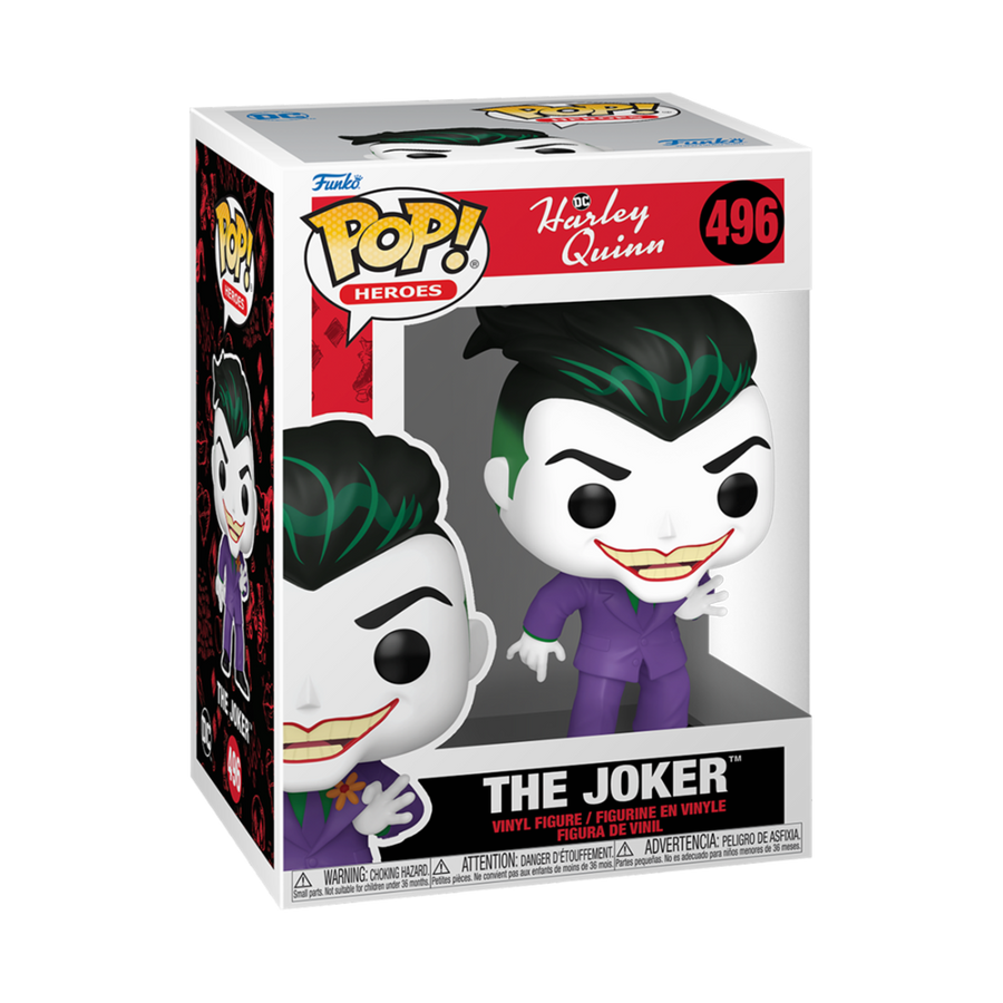 Funko POP! Heroes: Harley Quinn Animated Series - The Joker - 496