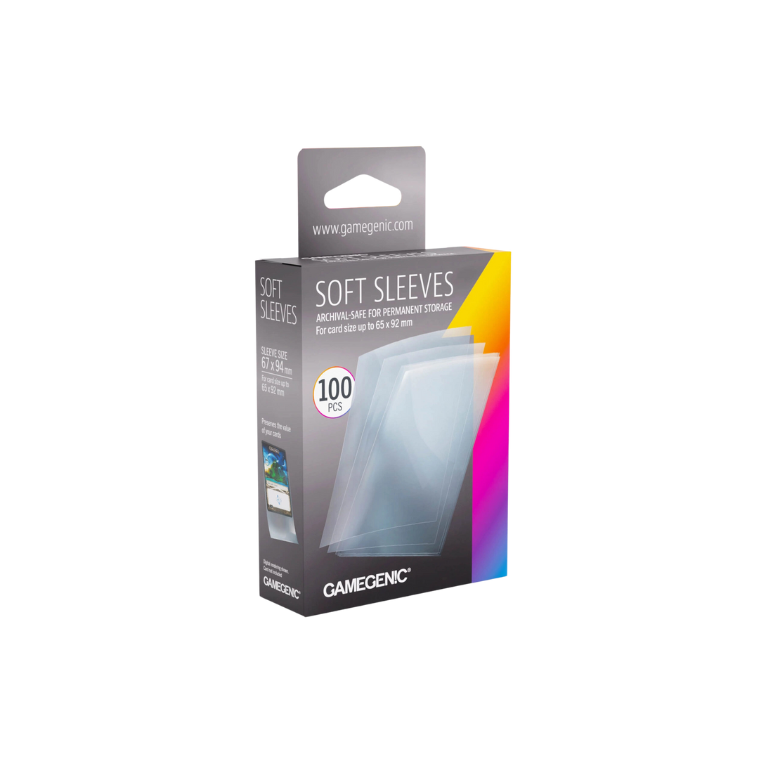 Gamegenic - Soft Sleeves 67x94