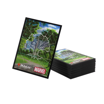 Gamegenic - Magic: The Gathering | Marvel's Spider-Man Premium Art Sleeves - Spider-Man Forest