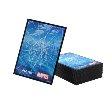 Gamegenic - Magic: The Gathering | Marvel's Spider-Man Premium Art Sleeves - Spider-Man Island