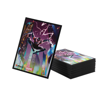 Gamegenic - Magic: The Gathering | Marvel's Spider-Man Premium Art Sleeves - Spider-Man Miles Morales