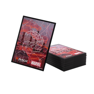 Gamegenic - Magic: The Gathering | Marvel's Spider-Man Premium Art Sleeves - Spider-Man Mountain