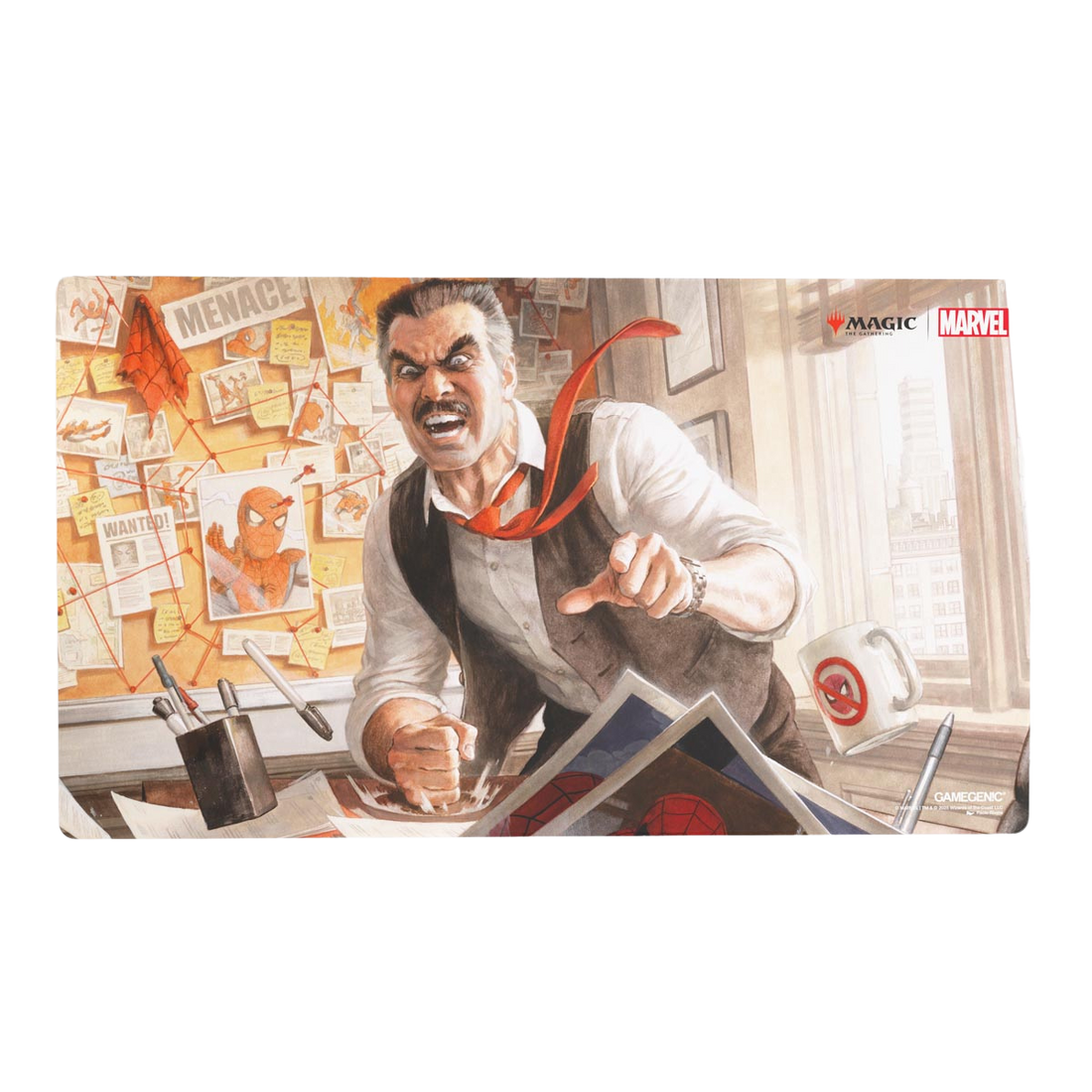 Gamegenic - Magic: The Gathering | Marvel's Spider-Man Prime Playmat - J. Jonah Jameson
