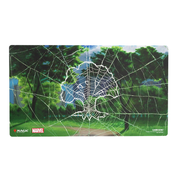 Gamegenic - Magic: The Gathering | Marvel's Spider-Man Shiny Playmat - Spider-Man Forest