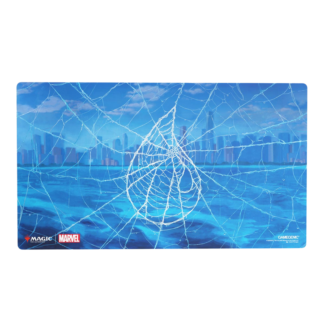 Gamegenic - Magic: The Gathering | Marvel's Spider-Man Shiny Playmat - Spider-Man Island