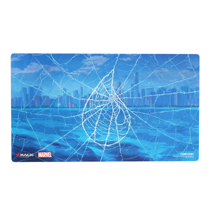 Gamegenic - Magic: The Gathering | Marvel's Spider-Man Shiny Playmat - Spider-Man Island