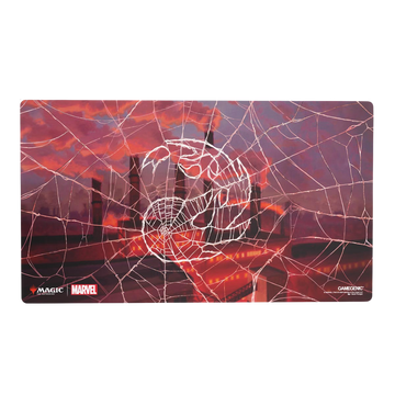 Gamegenic - Magic: The Gathering | Marvel's Spider-Man Shiny Playmat - Spider-Man Mountain