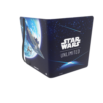 Gamegenic - Star Wars: Unlimited 18-Pocket Album - Card Back Blue