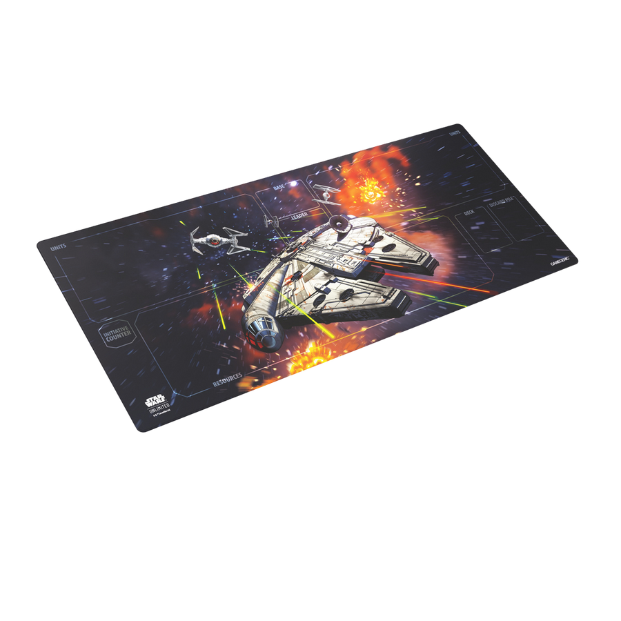 Gamegenic - Star Wars: Unlimited Xtra-Wide Game Mat - Millenium Falcon