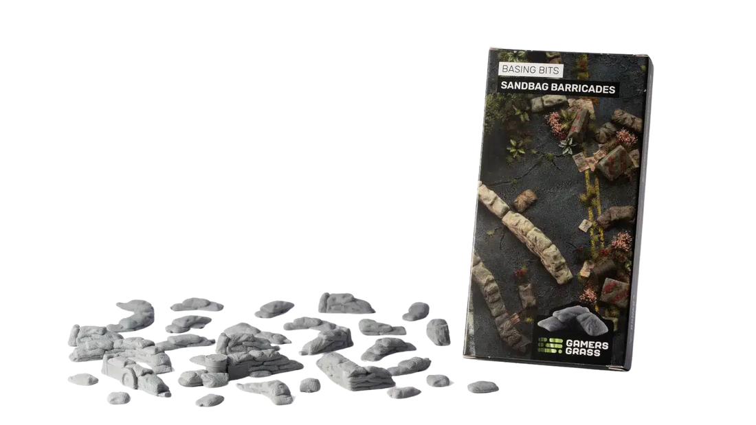 Gamers Grass - Basing Bits, Sandbag Barricades