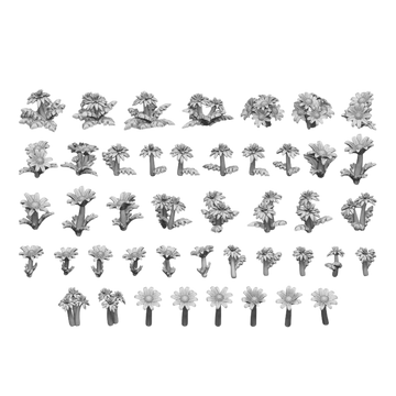Green Stuff World - 3D printed set - Daisy & Dandelion
